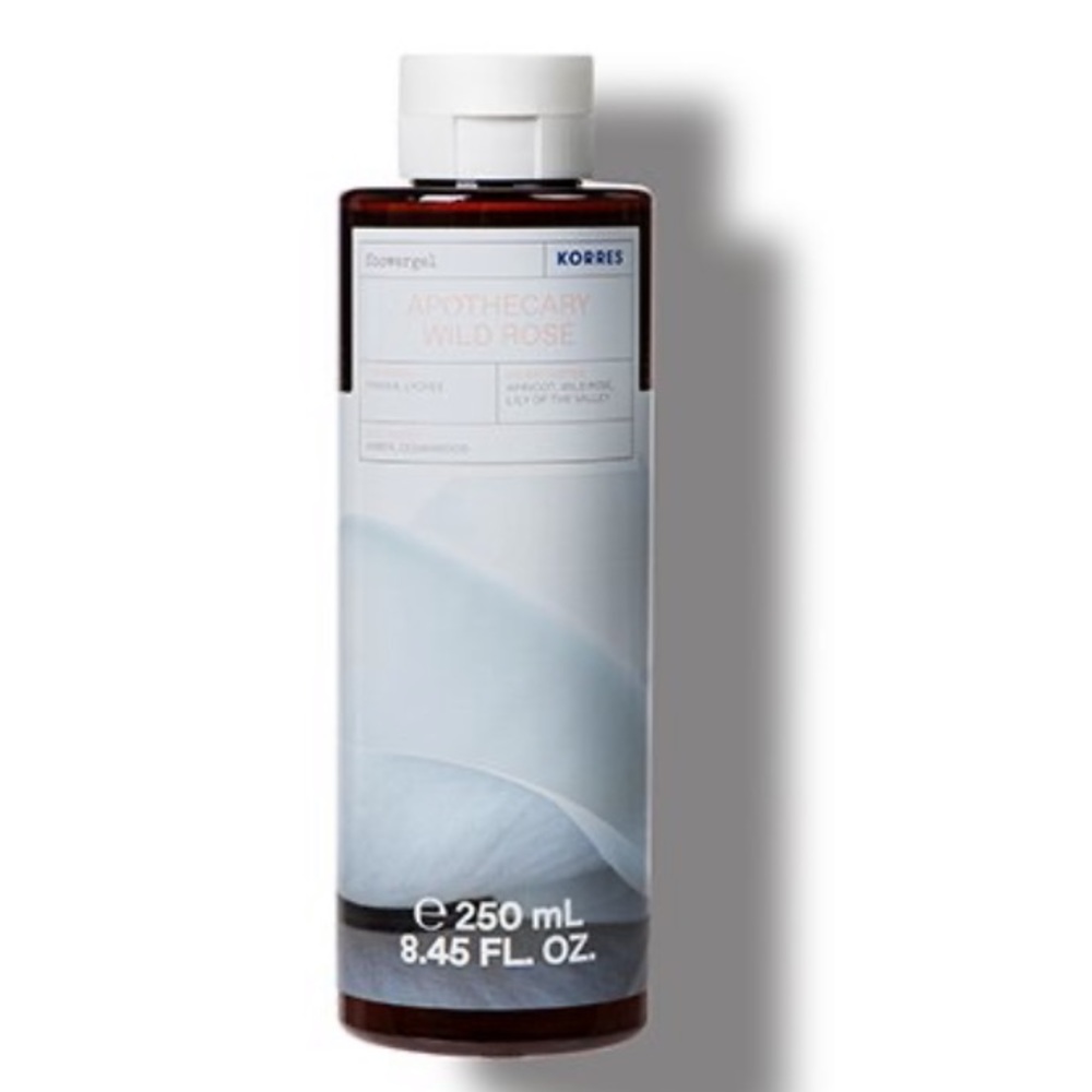 NWT Korres Shower Gel Apothecary Wild Rose
